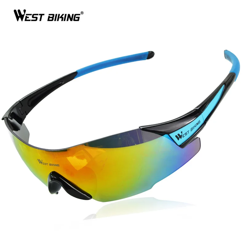 WEST Ciclismo Gafas de Ciclismo hombres Gafas de sol a prueba de viento UV400, Gafas de Ciclismo MTB bicicleta Ciclismo Gafas