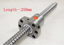 Ballscrew SFU1605 Pitch 5 mm Length 250 mm with Ball nut CNC 3D Printer Parts