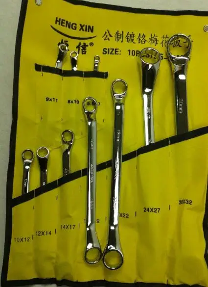 

Combination Wrench Set 10 chrome vanadium steel wrench opening wrench quick effort Guadai
