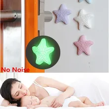 

10PCS silicone self-stick wall protection stickers handle anti-collision pad opener door stickers bumper buffer