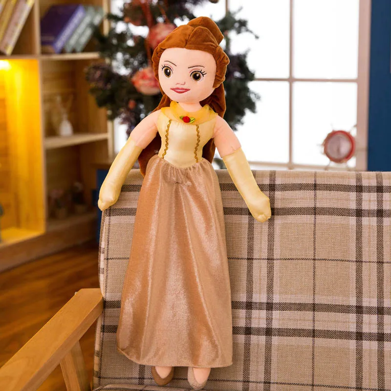 Дисней плюшевая мягкая игрушка милый мультфильм изображение куклы плюшевая игрушка ручная кукла девочка кукла со спящей куклой подарок на день рождения - Цвет: H