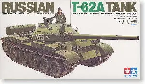 Tiiya 1/35 весы модели 35108 основной резервуар для сражения в советском T 62A|main battle