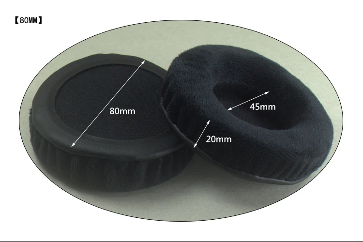 So Soft Velvet Foam Ear Pads Cushions 60 65 70 75 80 85 90 95 100 105 110 115 120MM For SONY For Audio-Technica for Sennheiser (10)
