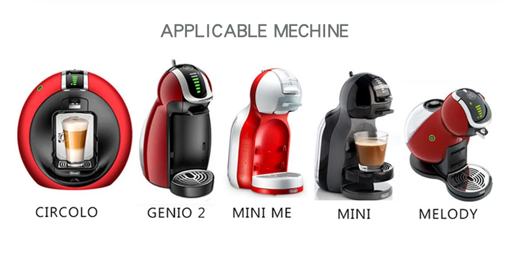 ICafilas3rd многоразовая капсула для кофе Dolce Gusto машины Dolci Nescafe многоразовый фильтр