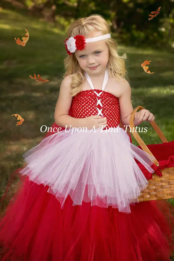 little red riding hood tutu dress red and white pageant gown halloween costume for baby girl - Pageant Girl Halloween Costume little red riding hood tutu dress red and white pageant gown halloween costume for baby girl - Pageant Girl Halloween Costume