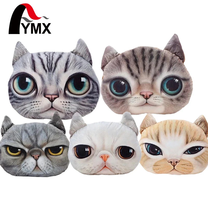 

Creative Cartoon pillow decorative pillow Cat Cushion Cat Dog Nap Pillow Cushion and Washable Waist Pillow Cute seat cushion 8S2