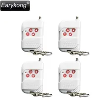 Free shipping New High quality GSM alarm system for 433mhz 4pcs White wireless remote control sensor Home security alarm