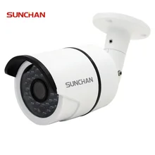 Sunchan высокого качества ahdh камеры 1080 P 2.0mp 36 ик-подсветкой ночного видения водонепроницаемая камера открытый cctv камеры ж/кронштейн