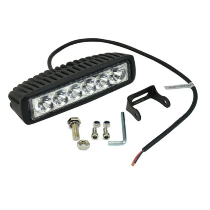 

2PCS 18w Black Spot LED Work light marine boat deck docking rv camper motorhome