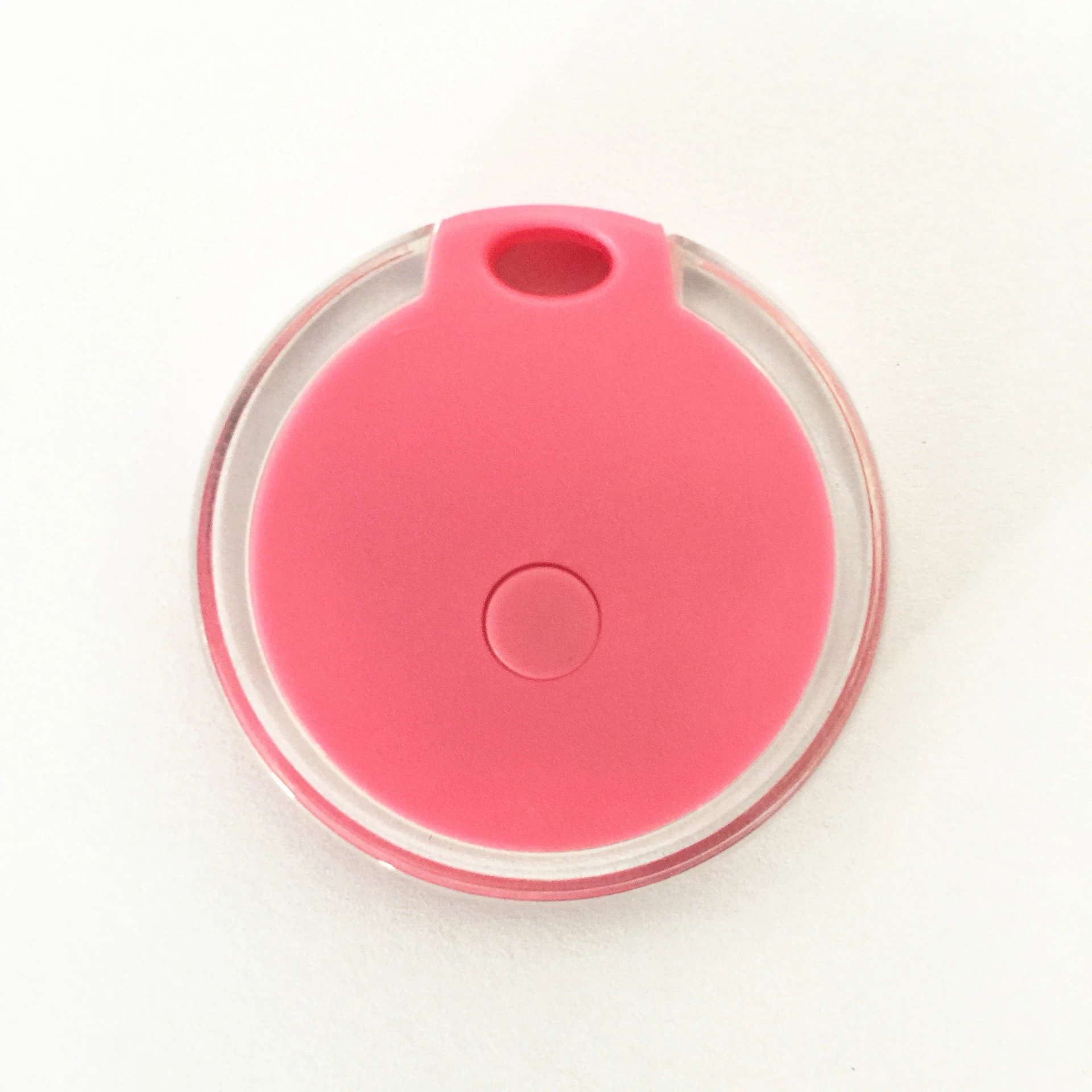 Gps локатор анти-потерянный сигнал тревоги Pet телефон потерял напомнить автомобиль Беспроводной Smart itag Bluetooth устройство для слежения за ребенком сумка Кошелек Key Finder - Цвет: Pink