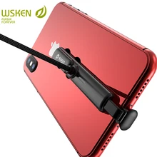 WSKEN USB кабель для iPhone Зарядное устройство Тип usb C провод для быстрого заряда для samsung S10 S9 примечание 9 huawei Xiaomi USB C кабель игры
