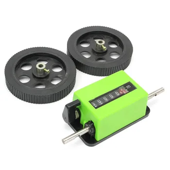 

New Arrival Meter Counter Rolling Wheel Mechanical Length Counter 200times/min Textile Printing & Dyeing Meter Counter