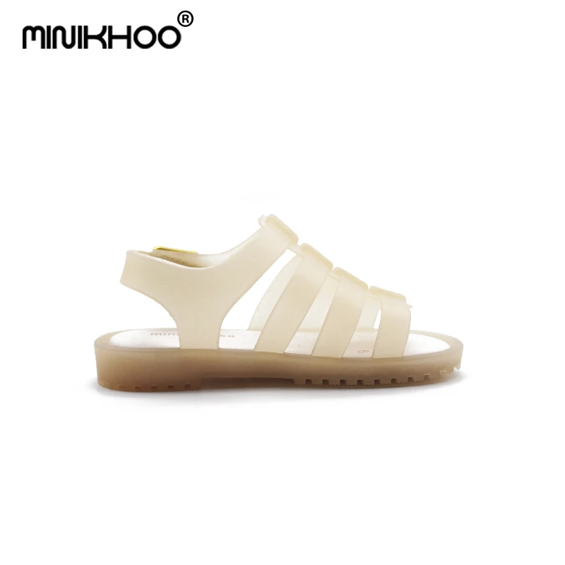 Mini Melissa/2018 римские сандалии обувь для мальчиков девочек прозрачная детская