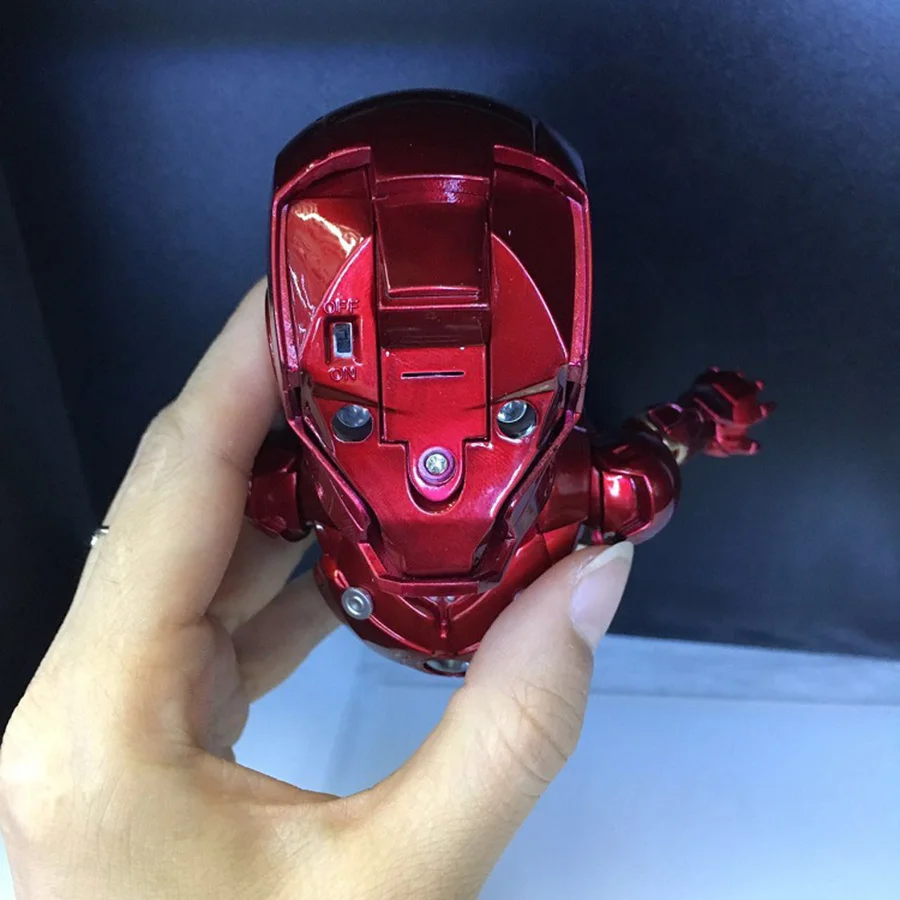 muñeco iron man que levita