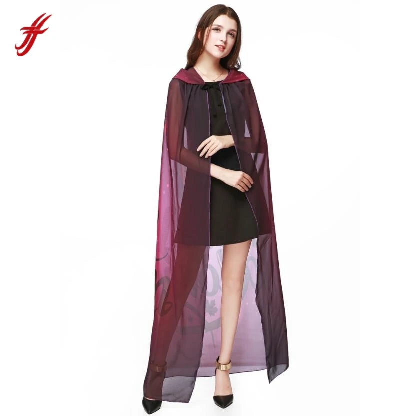 Buy 2018Women Novelty Pumpkin Print Chiffon Cape Scarf