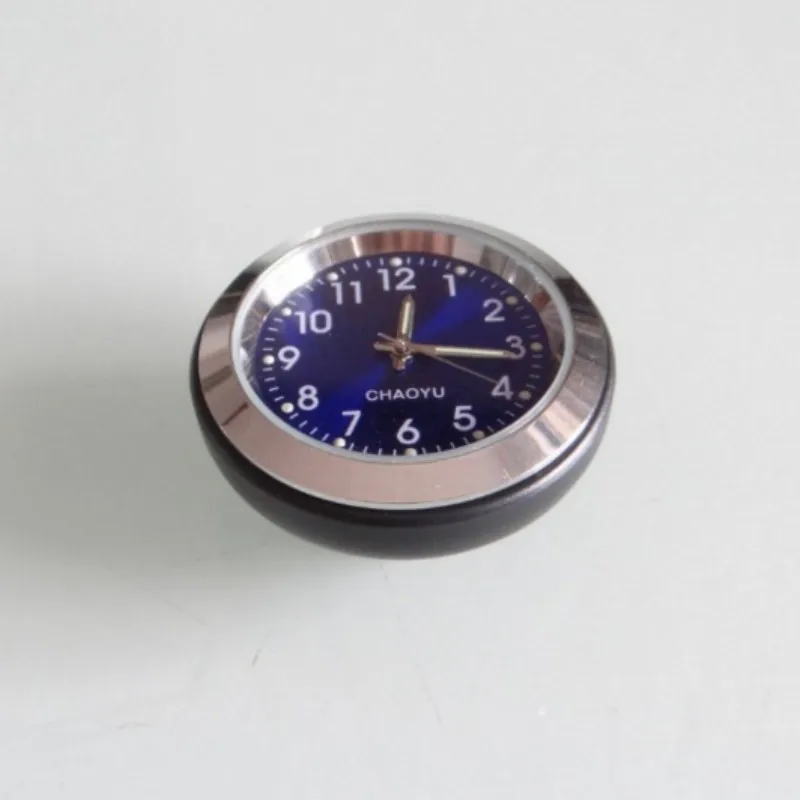 1pcs/lot blue motorbycle meter mini cool styling Noctilucent gauge clock with Elastic on bicycle handle | Автомобили и мотоциклы