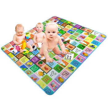 

Baby Foam Crawling Mat Double-sided 1.8*1.2 M Double-sided Thickness 0.5 Baby Crawling Mat Creeping Mat Floor Mat