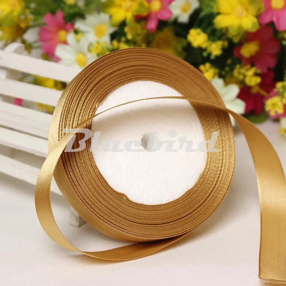 diy decorations ribbon gold 3 8 10mm wide wedding craft craft satin ribbon sold ᗛ diy decorations ribbon gold 3 8 10mm wide wedding craft craft satin ribbon sold ᗛ