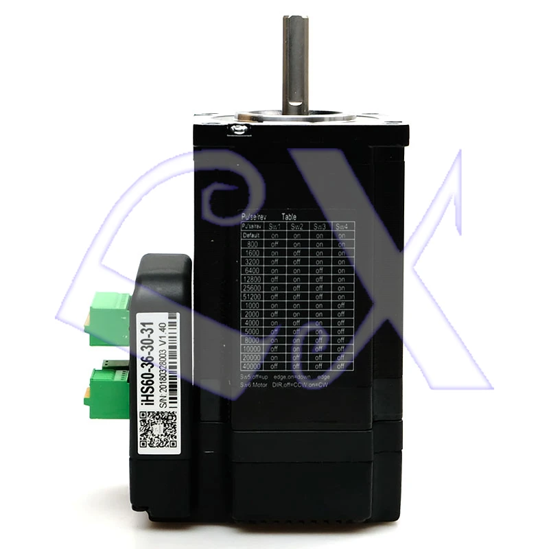 JMC IHS60 36 30 31 57 NEMA24 интегрированный цифровой шаговый двигатель с открытым контуром