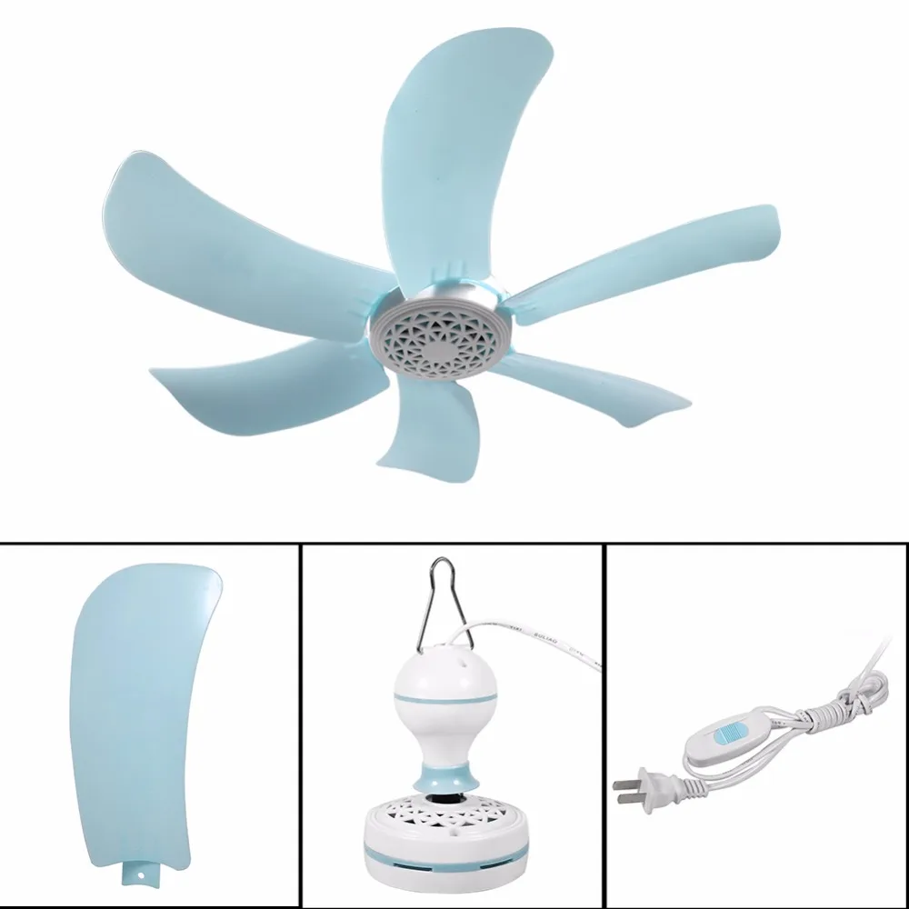 Hogar pequeño Ventilador de techo 8 W ahorro de energía conveniente de escritorio Ventilador 220 V Ventilador
