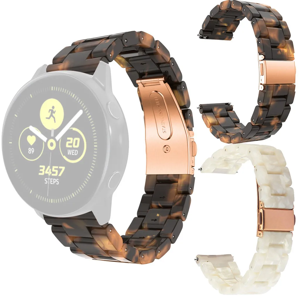 

SmartWatch Smart Strap Smartband mi band Replacement luxury Watches Band Straps Acetel FiberFor Samsung Galaxy Watches Active