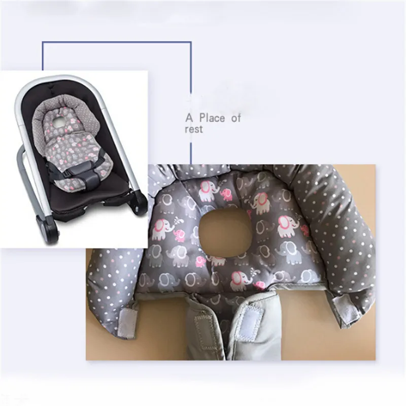 Good Sale Stereotype Pillow Baby Carriage Folding Pillow Baby Cart And Rockers Neck Head Cushion Protection Baby Stroller Pillow