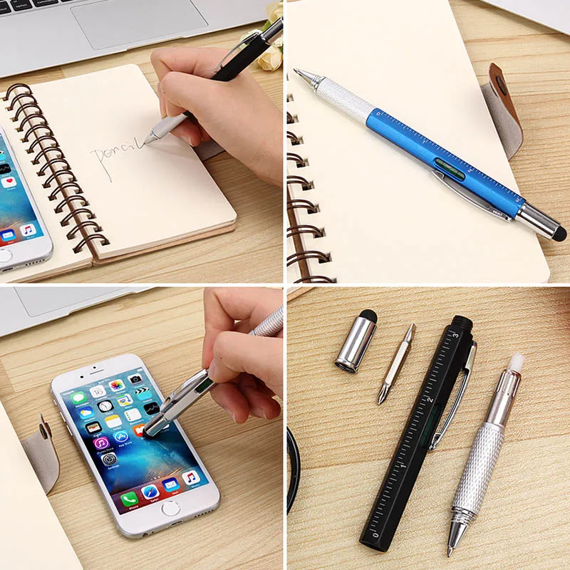 Ballpoint Pen Novelty Multifunctional Screwdriver Ball PenTouch Screen Metal Gift Tool School Office Supplie Stationery Pens     Ballpoint Pen Novelty Multifunctional Screwdriver Ball PenTouch Screen Metal Gift Tool School Office Supplie Stationery Pens
