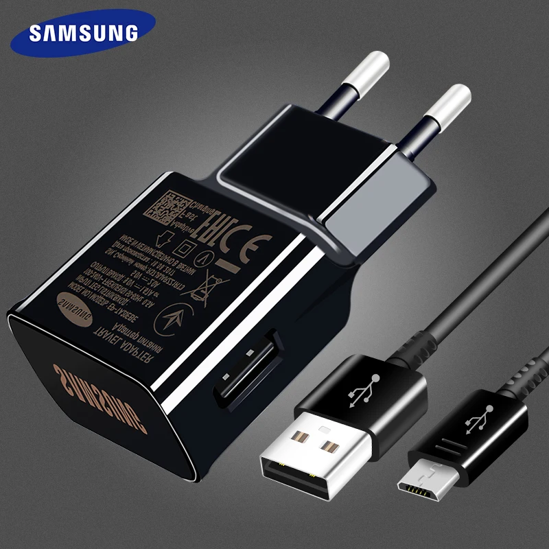 Samsung Galaxy S6 S7 edge 9V1.67A Fast Charger Original Quick 1.2m Micro USB Cable Travel Adapter C5 J1 J2 J3 J5 J7 Note4 Note5