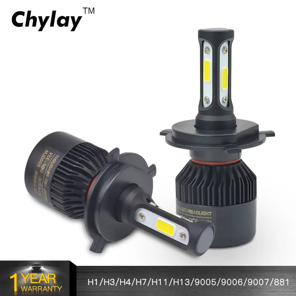 H7 Led H4 H1 H3 H11 H8 H9 H13 9005 HB3 9006 HB4 9007 881 LED Car Headlights 72W 8000LM Automobile HeadLamp Fog Light Bulb 6500k H7 Led H4 H1 H3 H11 H8 H9 H13 9005 HB3 9006 HB4 9007 881 LED Car Headlights 72W 8000LM Automobile HeadLamp Fog Light Bulb 6500k