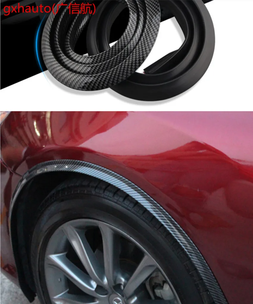 

Free Shipping 2pcs Universal Arch Wheel Eyebrows Protect Fit for BMW: 1 / 3 / 4 / 5 / 7 Series, X1, X3, X4, X5, X6