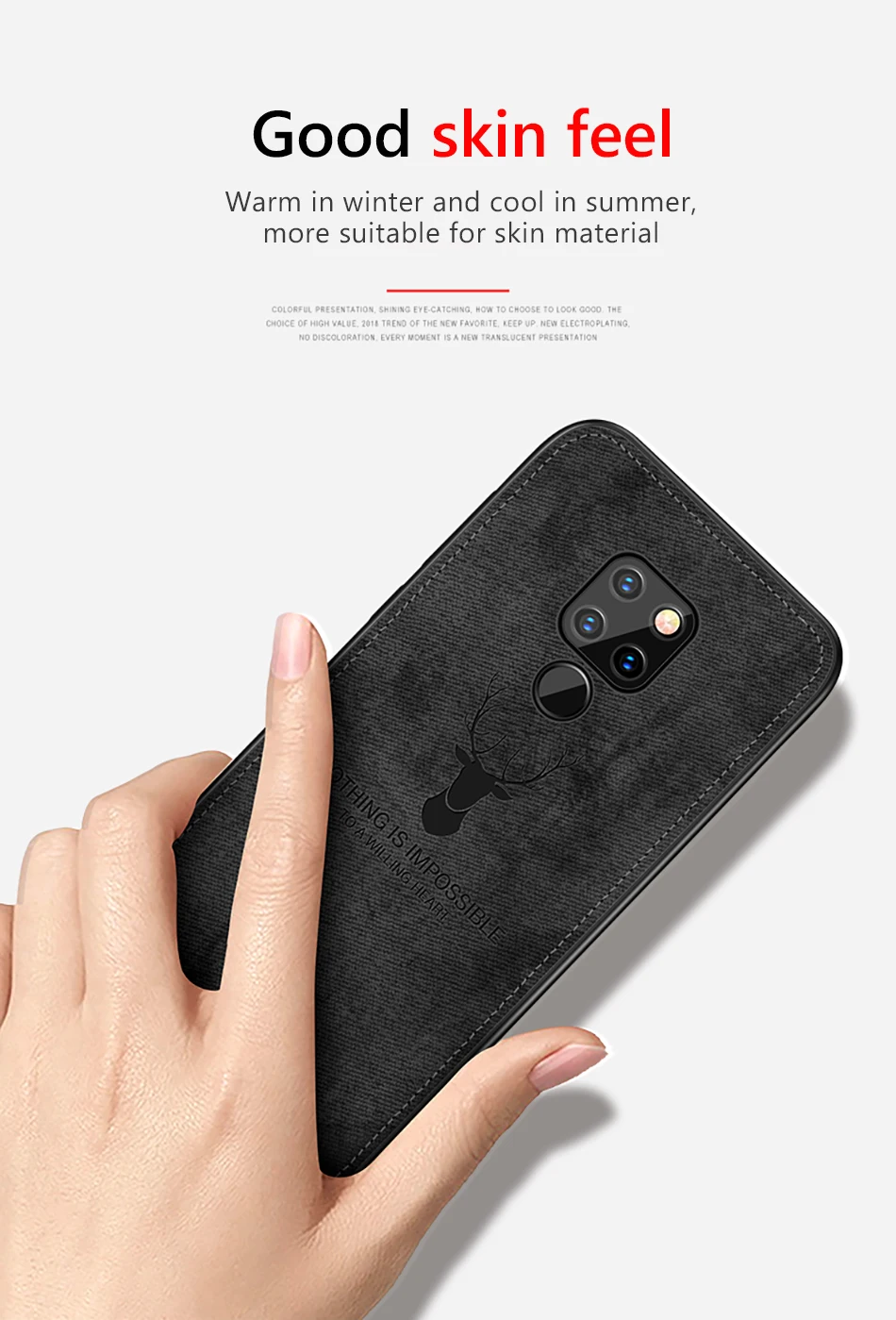!ACCEZZ Luxury Anti-Knock Cute Phone Case For Huawei Mate 20 Pattern Protective Back Cover Case For Huawei Mate20 Pro Shell Capa (7)