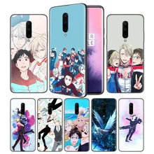 Yuri On Ice Soft Black Silicone Case Cover for OnePlus 6 6T 7 Pro 5G Ultra-thin TPU Phone Back Protective