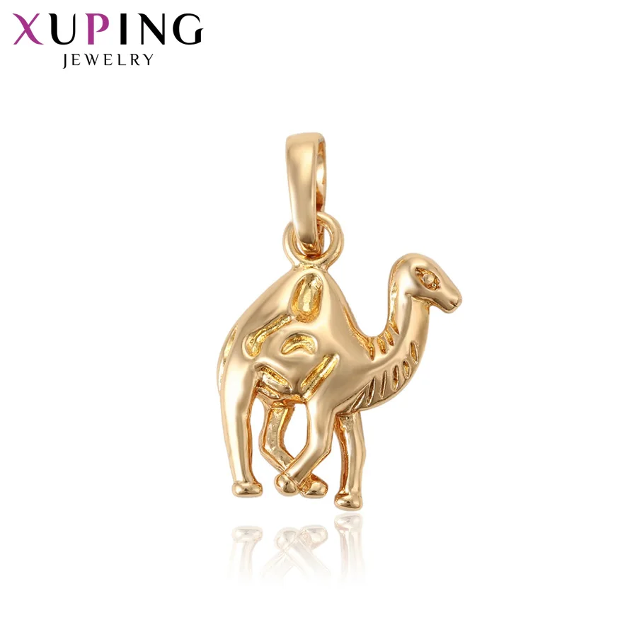 Xuping Jewelry Latest Model Popular Simplicity &quotDinosaur&quot Shape Gold-colour Pendant for Women Day Gifts 33549 | Украшения и