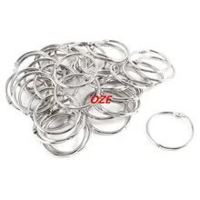 40 шт. штапельного переплетчиком 38 мм Innerer Диаметр вкладыш брелок