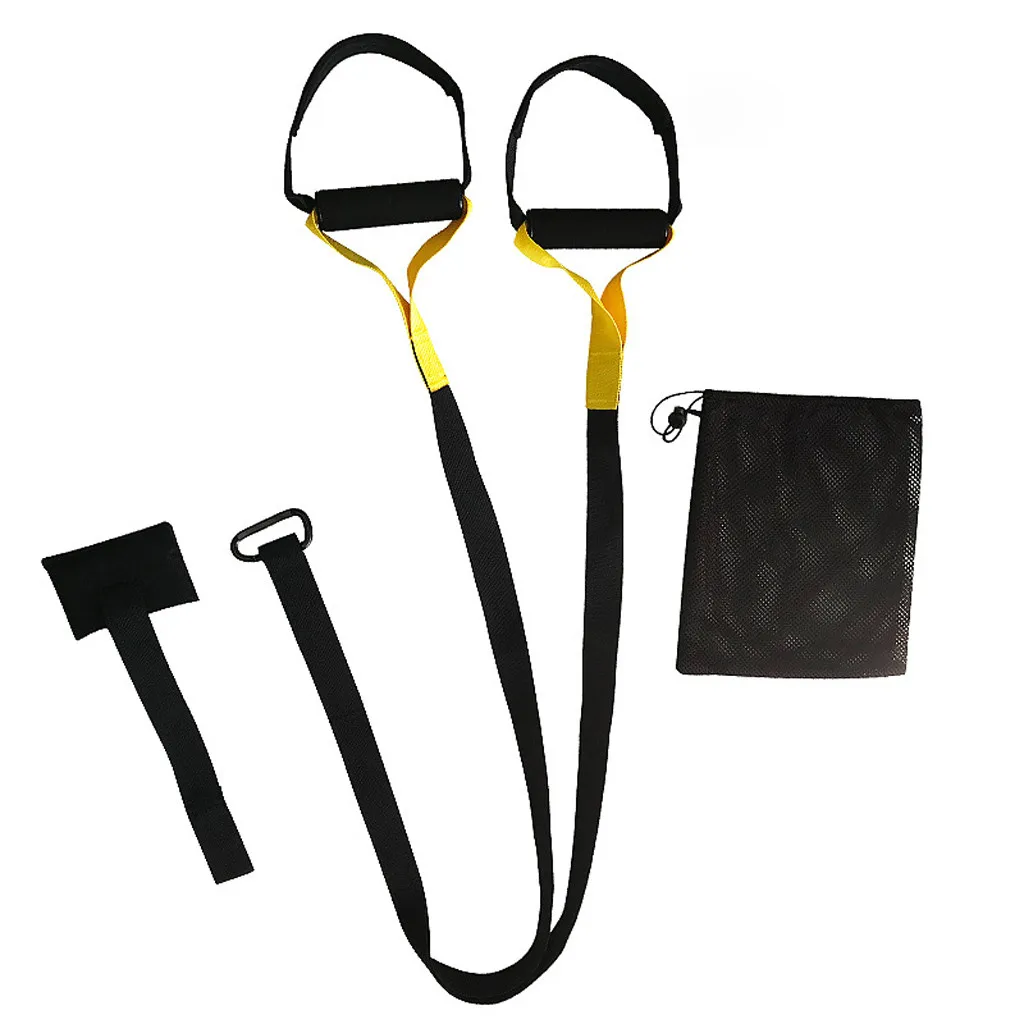 

HIINST Fitness belt TRX set yoga fitness resistance band rope exercise lanyard suspension training belt tension belt 3.30