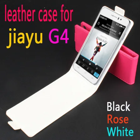 

HongBaiwei Retro Leather Case for Jiayu G4 Flip Luxury Vintage Phone Cases for Jiayu G4 Protective Cover