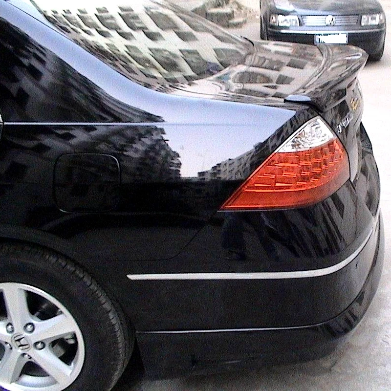 Для Honda Accord 2006 2007 задний спойлер высокого качества АБС пластик грунтовка цветное автомобильное украшение в виде хвостового крыла спойлер багажника для Accord