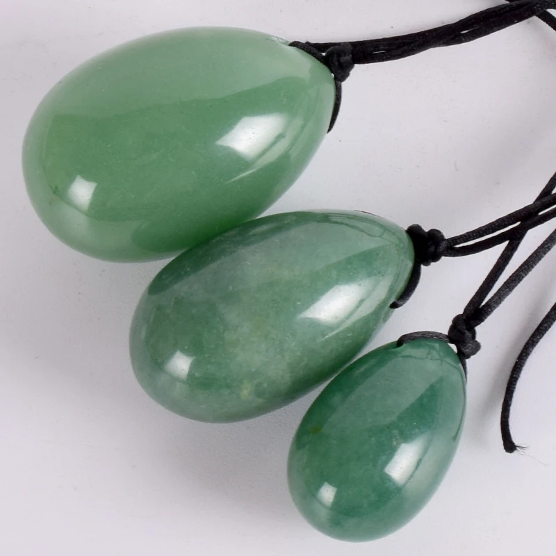 Jade Massage Egg Set Drill Natural Aventurine Yoni Egg Mineral Quartz Healing Ball Kegel Exercise Pelvic Floor Muscle For Women Jade Massage Egg Set Drill Natural Aventurine Yoni Egg Mineral Quartz Healing Ball Kegel Exercise Pelvic Floor Muscle For Women