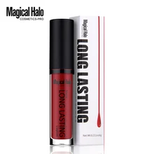 Бренд Magical Halo color 25-38 матовые помады Make Up Liquid Nude черная помада блеск для губ помада mate губные помады