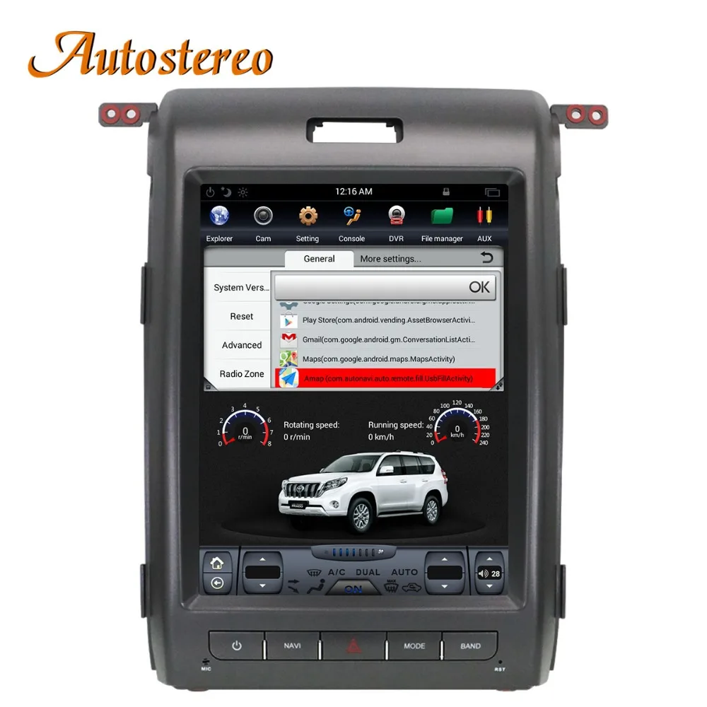 Sale Autostereo Android Tesla style Car No DVD Player GPS Navigation For Ford F150 2009-2014 car multimedia player tape recorder unit 4