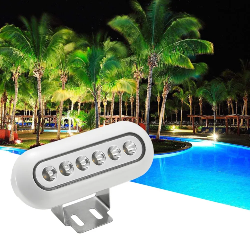 2pcs/Lots Stainless Steel Underwater Pool Led Lights IP68 12V Low Voltage Swimming Pool Led Lighting Piscina Lighting for Tank 2pcs h11 40w ip68 водонепроницаемые автомобильные светодиодные фары светодиодные фары дальнего света универсальный комплект для преобразования