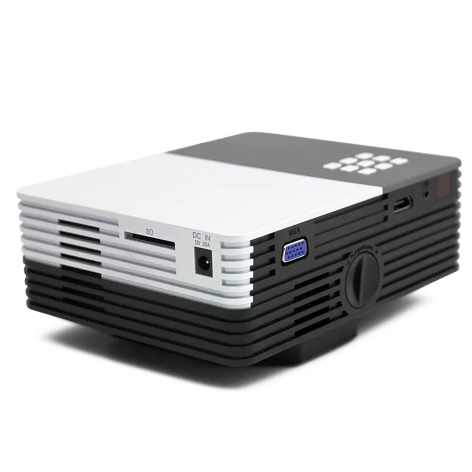 Gigxon TS 50 мини проектор HDMI Портативный ЖК Wifi Andorid Max 1080P для домашнего кинотеатра