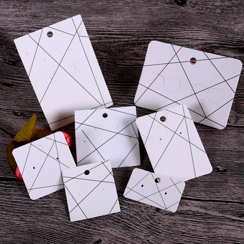 100pcs/lot White Paper Earrings Card Fashion Hairpin Cards Nice Jewelry Organizer Bracelet Necklace Display Packaging Cards Tags 100pcs/lot White Paper Earrings Card Fashion Hairpin Cards Nice Jewelry Organizer Bracelet Necklace Display Packaging Cards Tags