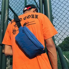 Повседневная многофункциональная поясная сумка, регулируемый ремень, нагрудная сумка с буквенным принтом, маленький кошелек для денег LBY2018