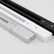 Free shipping tier rail track spotlights led spotlights thick aluminum rail track lights 0 5M high