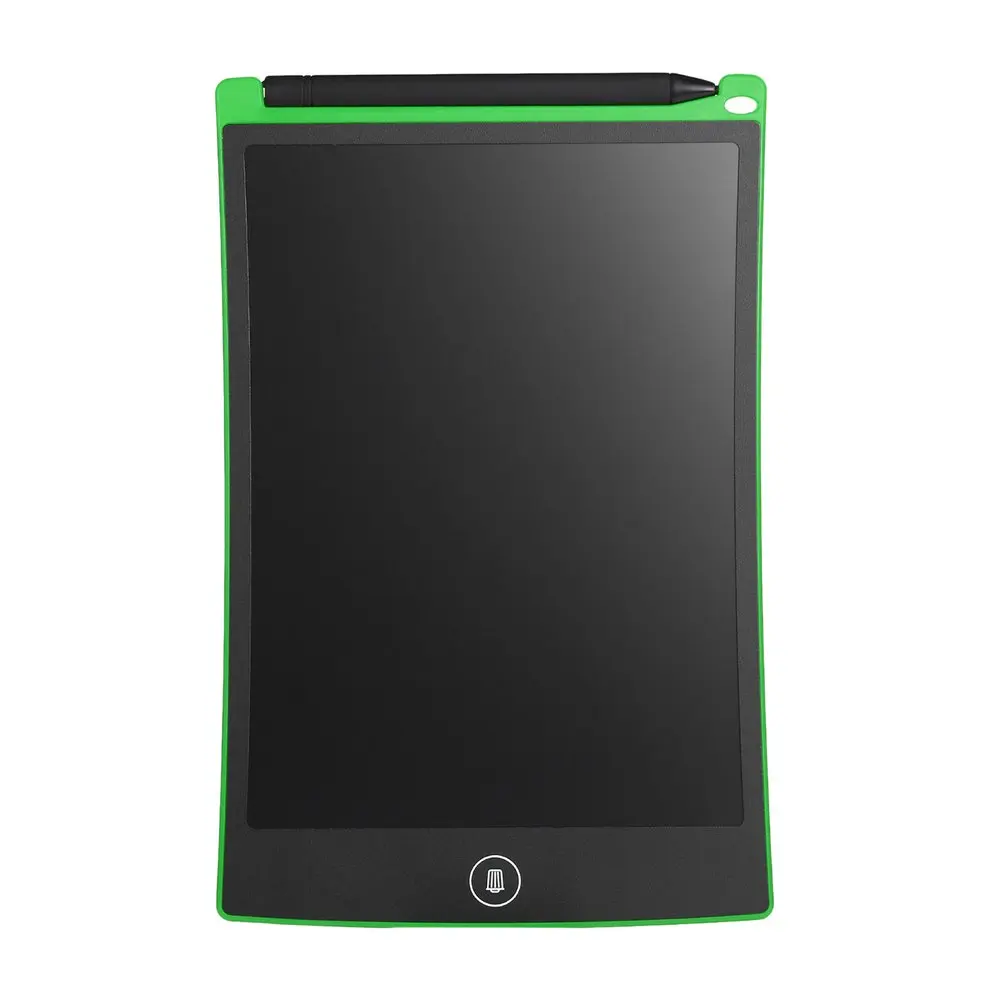 

8pcs Green 8.5" LCD Tablet Writting Drawing Pad Memo Message Board Notepad Stylus for eWriter