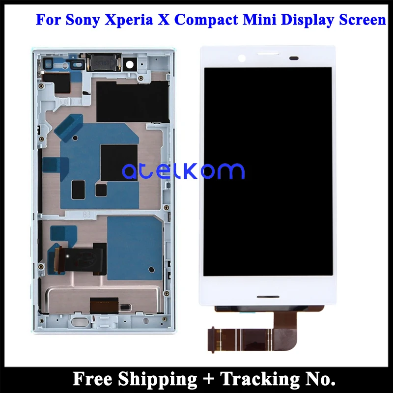 ЖК дисплей 4 6 дюйма для Sony Xperia X Компактный F5321 MINI сенсорный экран с цифровым