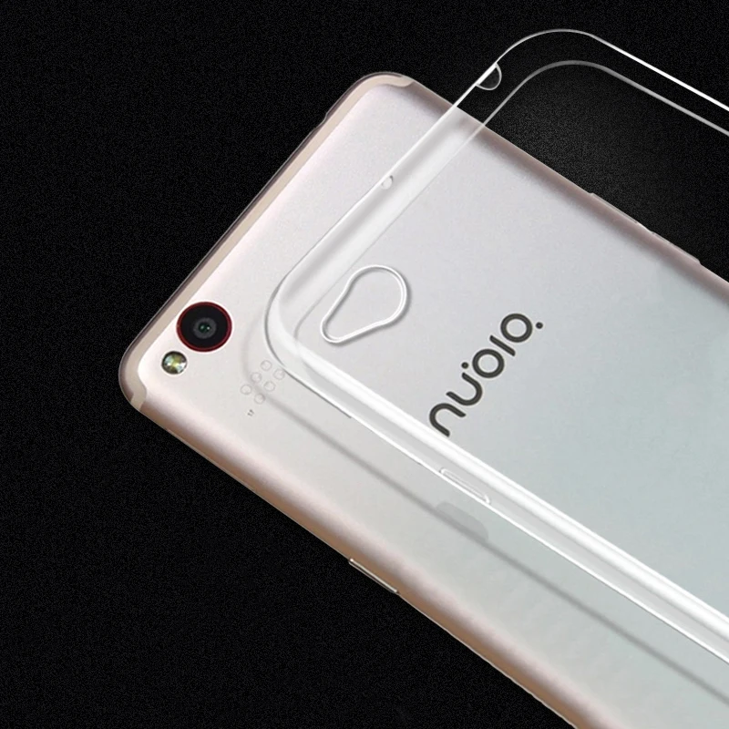 CASEBODY прозрачный силиконовый мягкий чехол для ZTE Nubia N2 NubiaN2 простые Чехлы мобильных