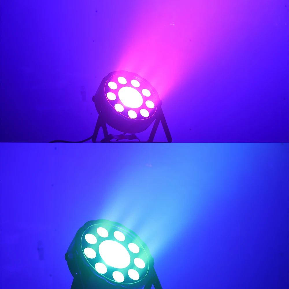 4 шт./лот высококачественный плоский COB150W rgb dmx светодиодный прожектор par led для