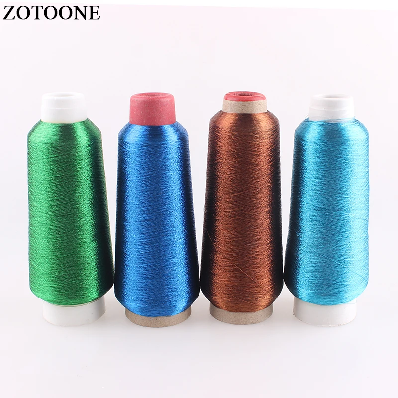 

ZOTOONE 3500M/Roll DMC Embroidery Machine Thread Conductive Fabric For Sewing Thread Quilting-supplies Shoe Repair Accessories D